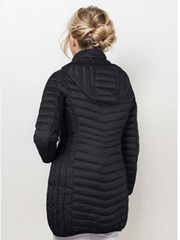 Damen Daunenjacke Mit Kapuze | Mit Reißverschluss