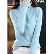 Heidi-Mode | Luxe Cashmere Pullover Damen Weicher Rollkragenpullover, Warm & Stilvoll