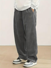 Herren Cordhosen Mit Geradem Bein | Mit Tasche