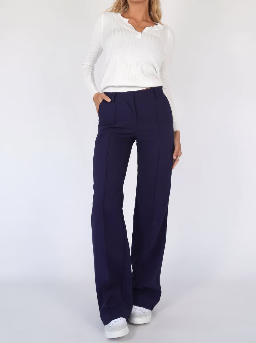 Adelaide | Zeitlose klassische High-Waist-Hose