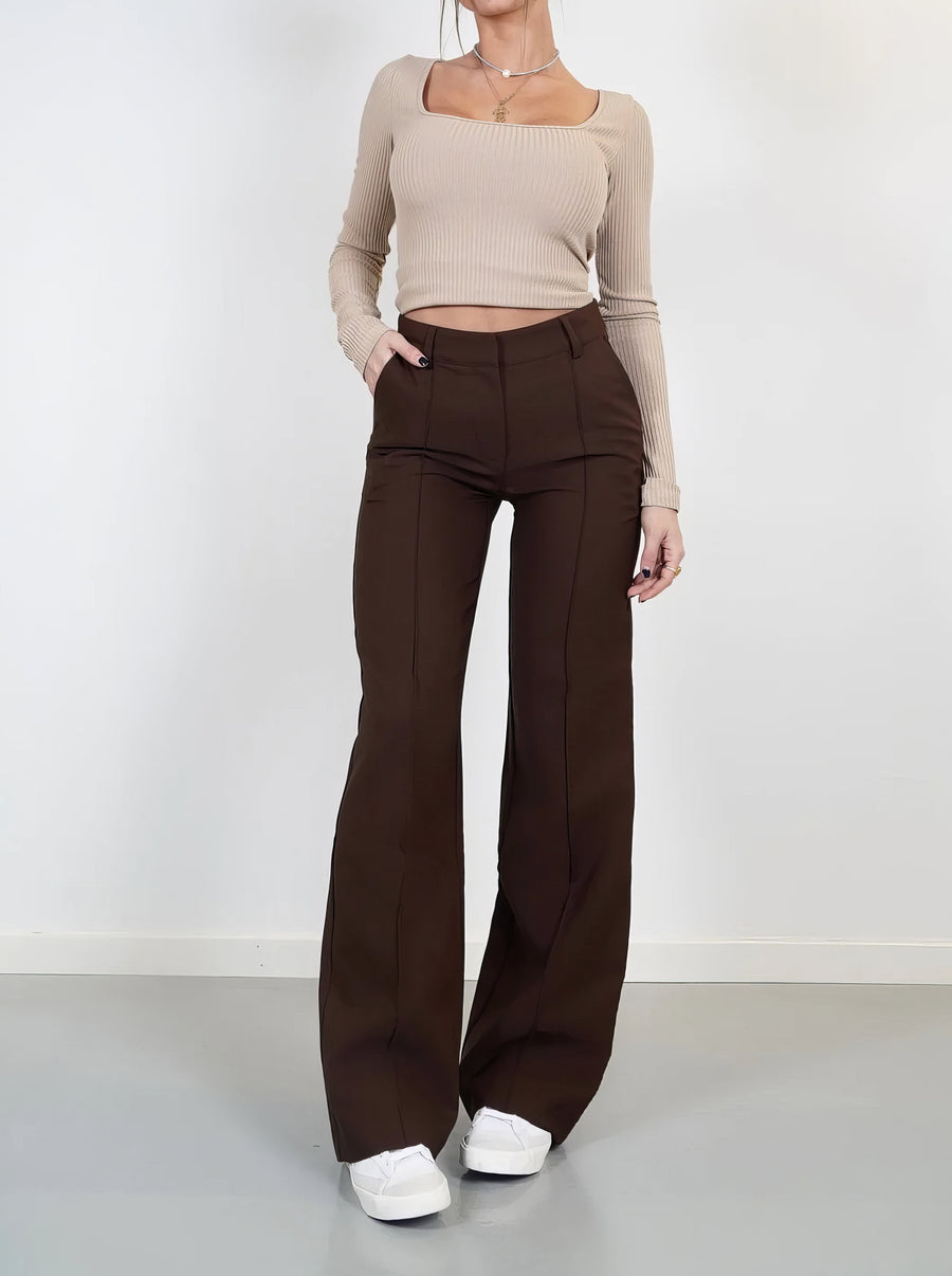 Adelaide | Zeitlose klassische High-Waist-Hose