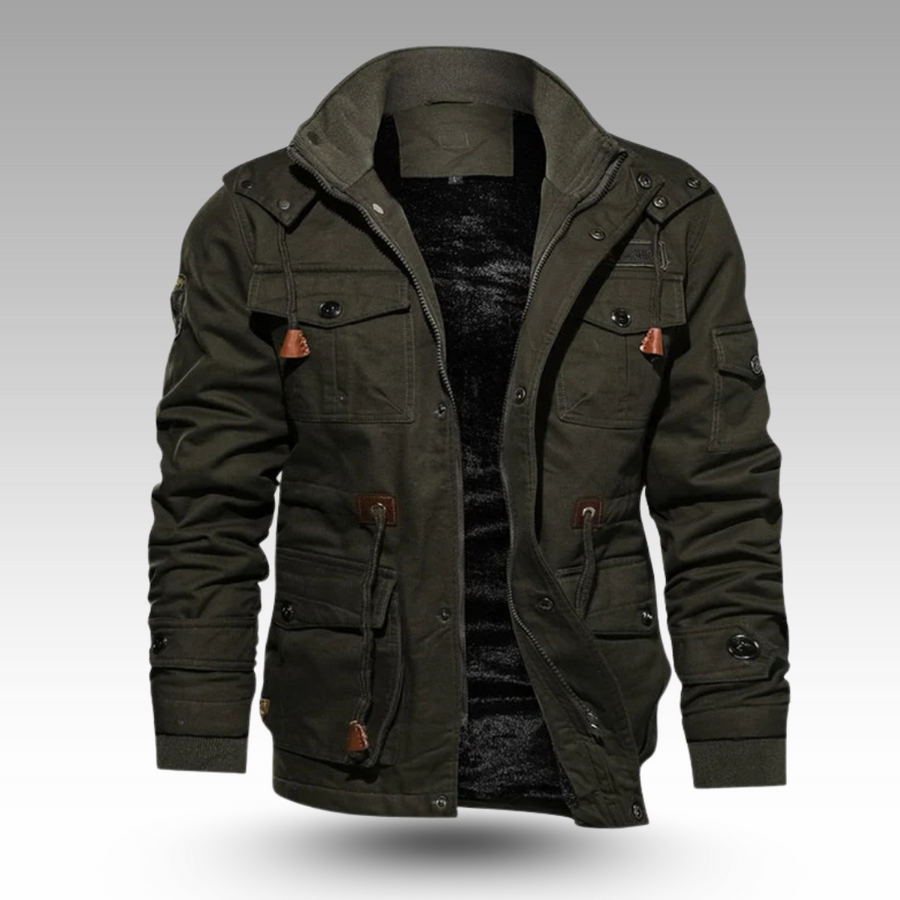 Veyro™ - Stilvolle Moderne Jacke mit Futter & mehreren Taschen