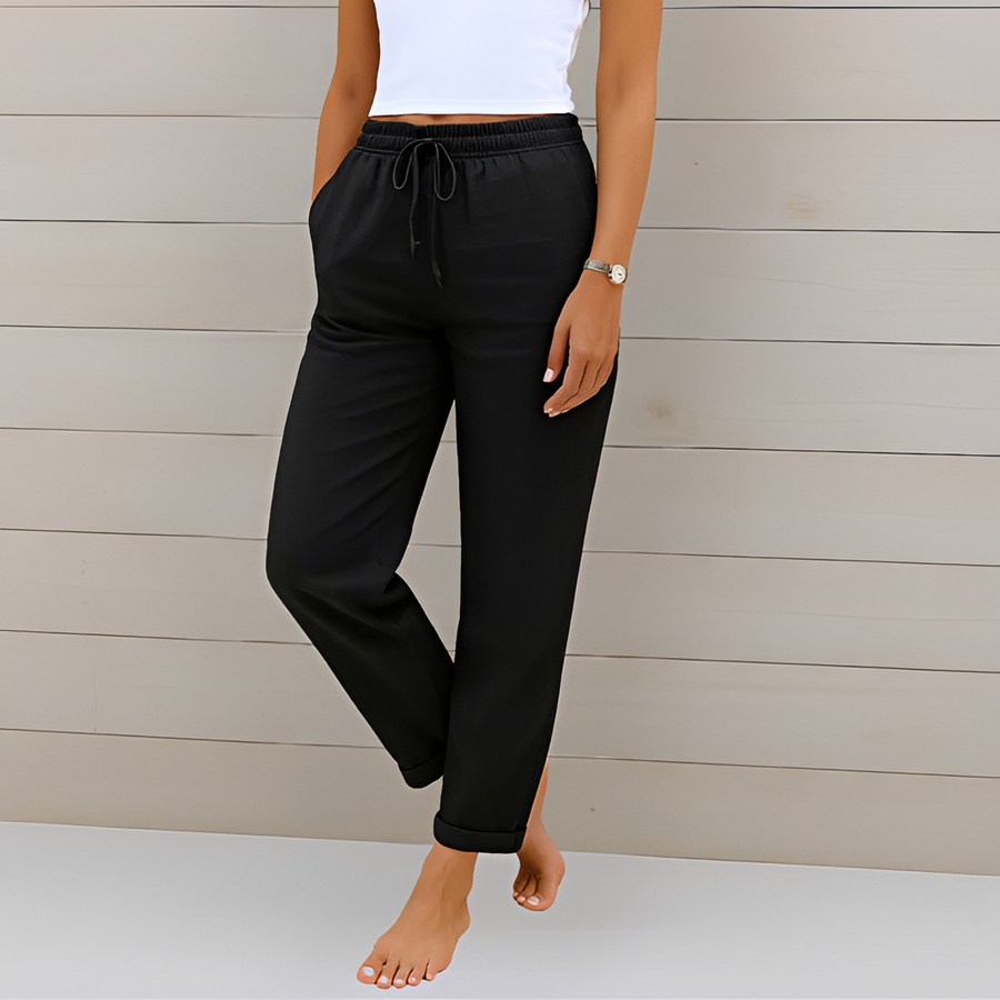 Audrey - Bequeme Hosen mit Kordel