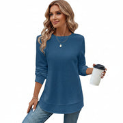 Arvenne Top mit Seitenschlitz | Übergangsjacke für Damen