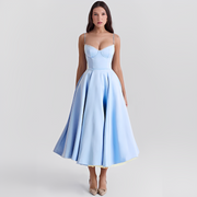 Zendaya - Stilvolles Kleid mit doppelter Schicht