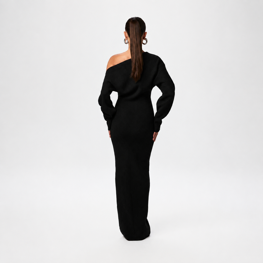 Tahlia - Elegantes Maxikleid mit einseitigem Träger