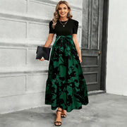 Astrid - Elegantes Kleid mit Blumenmotiv