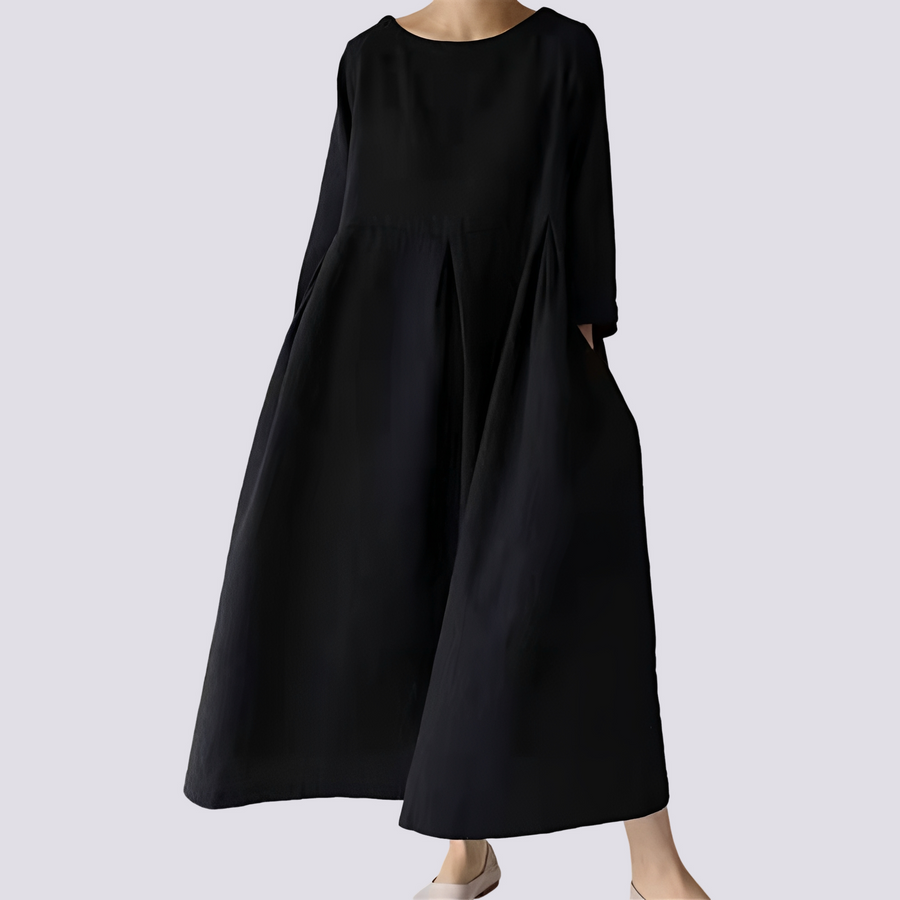 Veronica - Lockeres Kleid mit Taschen für Damen