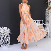 Velma - Stilvolles ärmelloses Kleid mit offenem Rücken