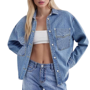Celina | Elegante Jacke im entspannten Vintage-Stil