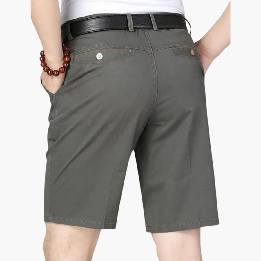 Herren Sommer Shorts mit Reißverschluss und Seitentaschen