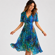 Elsinya - Anmutiges und fließendes Midi-Kleid