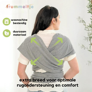 Rückenunterstützende Babytrage - CuddleWrap