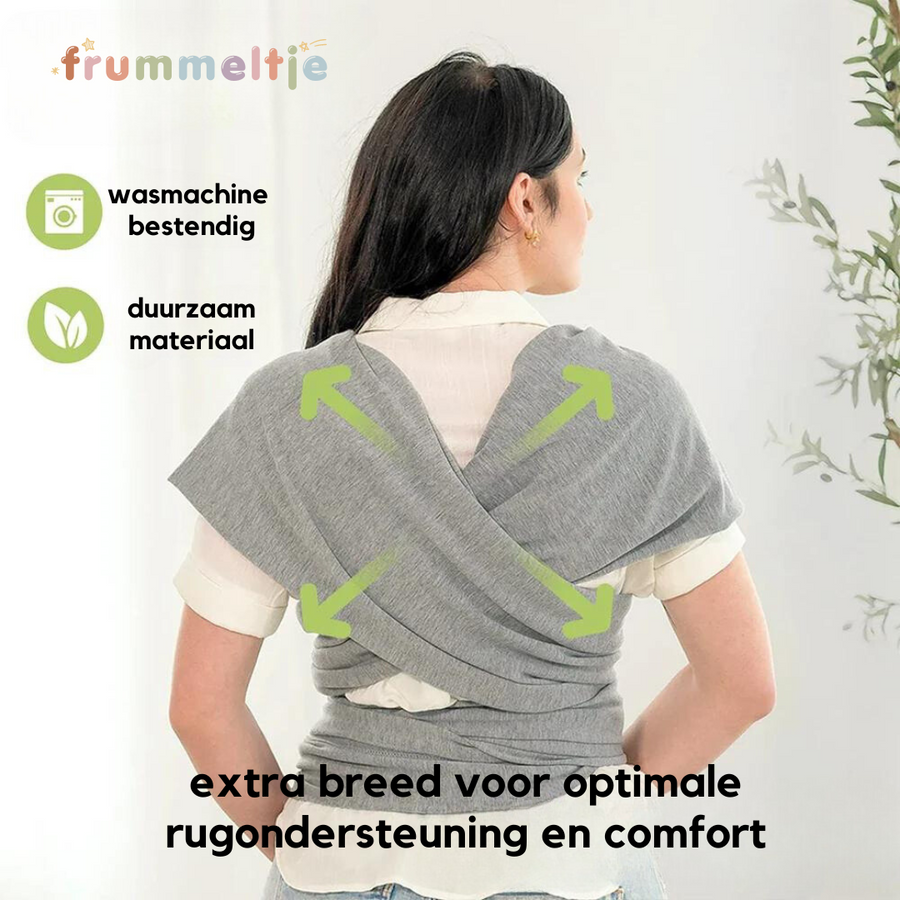 Rückenunterstützende Babytrage - CuddleWrap