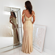 Ashriel - Elegantes Kleid mit Schlitz