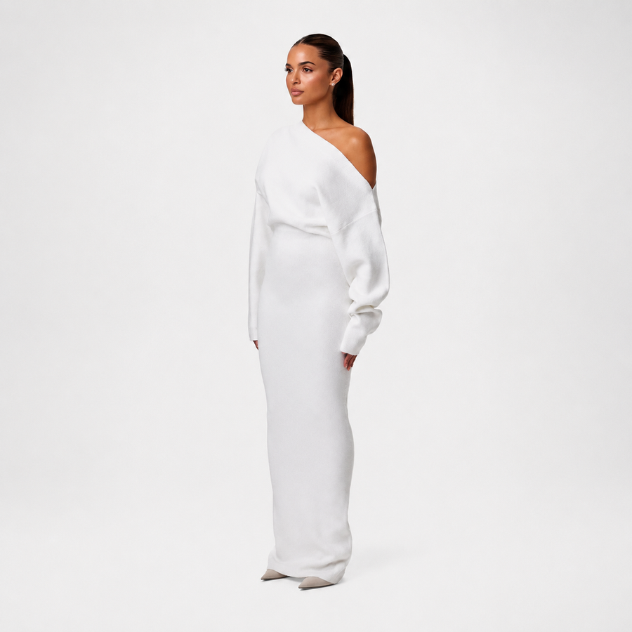 Tahlia - Elegantes Maxikleid mit einseitigem Träger