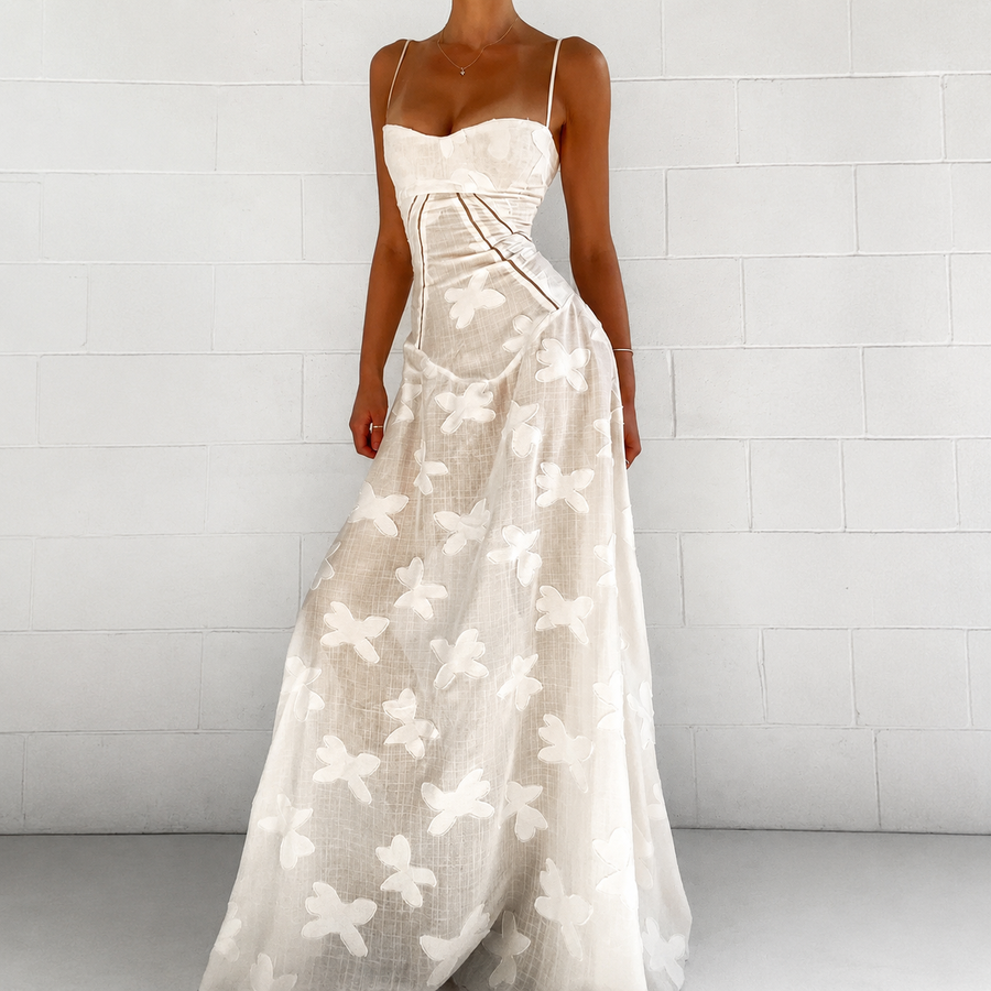 Sandra - Schickes Enganliegendes Maxikleid