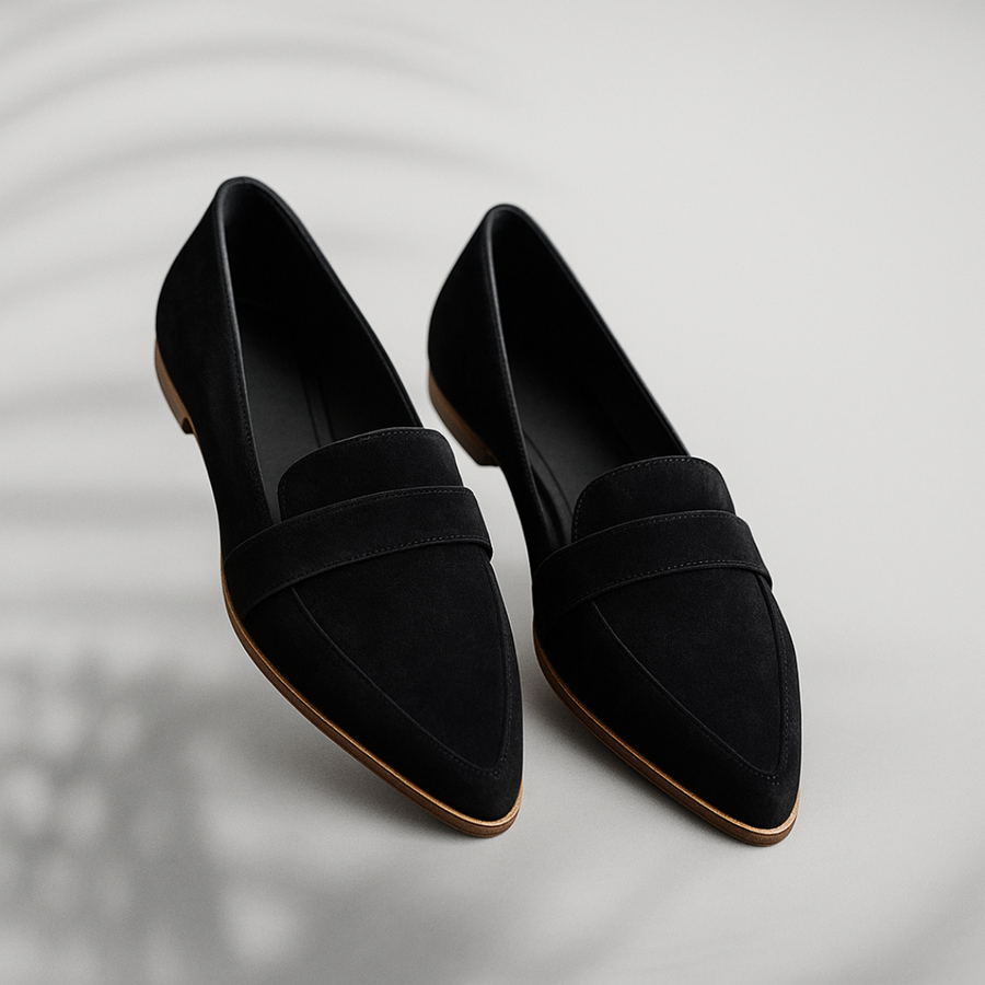 Dorothea | Damen Schlanke Bequeme Zehen-Loafer