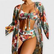 Ruby | Luxuriöses Bikini- und Pareo-Set
