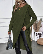 Nina | Stilvolles Damen Strickkleid lang & gemütlich tragbar