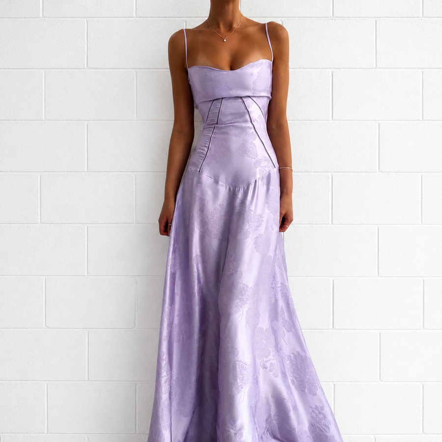 Sandra - Schickes Enganliegendes Maxikleid