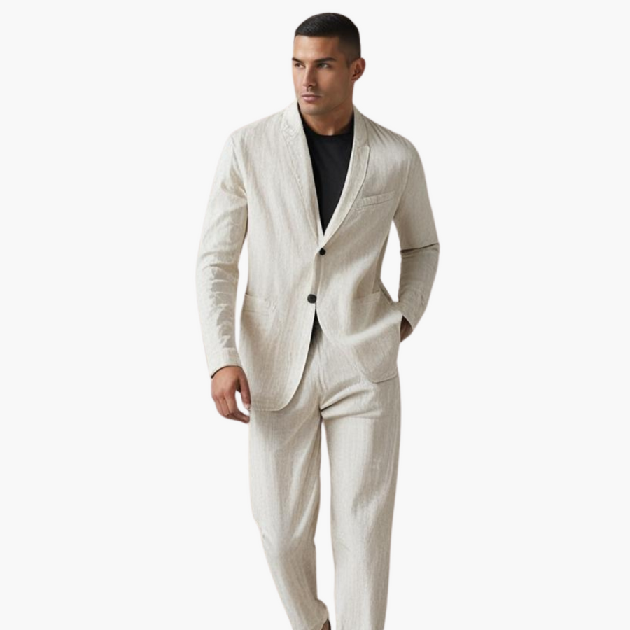 Leichter Sommer Herren Anzug – Sakko mit passender Hose