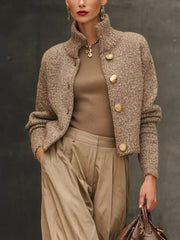 Isabella | Edle taillierte Damen Wolljacke