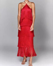 Adena | Quastenkleid der Eleganz