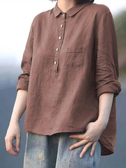 Alice Französische Vintage-Bluse Damen | Elegant & Bequem
