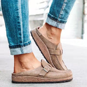 Orthopädische Slipper für Damen mit Schnalle