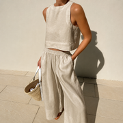 Thelma - Lässiges und Bequemes Hosen-Set