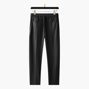 Herren Sommer-Zweiteiler mit Kurzarmhemd und Slim-Fit-Hose