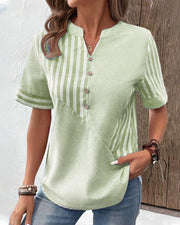 Louise | Elegante gestreifte Bluse