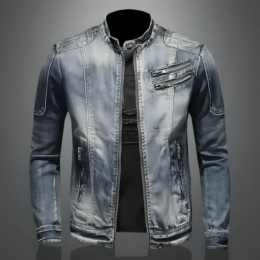 Herren Lederjacke Mit Reißverschluss | Stilvoll