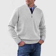 Herrenpullover Mit Halbem Reißverschluss | Langarm