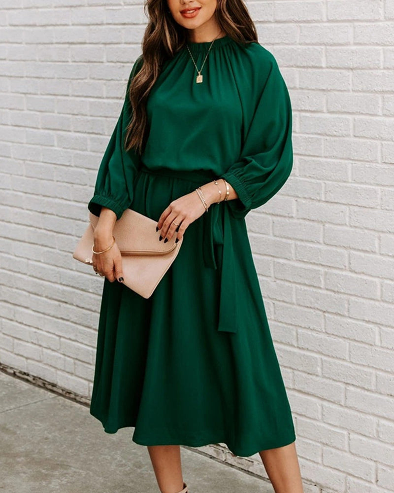 Elegantes Halbärmeliges Cocktailkleid für Frauen