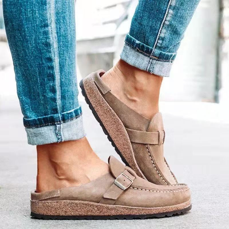 Kirsten | Damen Schnallen Slip-On Loafer