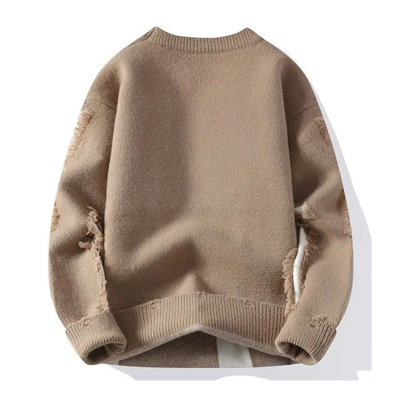 Samir – Patchwork Strickpullover
