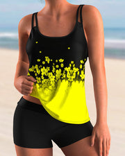 Heidi-Mode | Blumenmuster Tankini Set