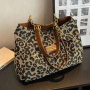 Damenhandtasche mit Animalprint