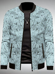 Dagan - Lässige Sportjacke Mit Langen Ärmeln Und Reißverschluss