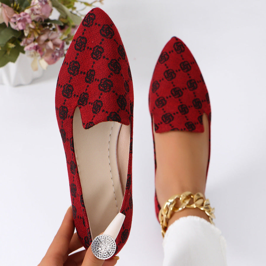 RoseaWalk™ – Elegante Canvas Loafers mit Spitze für Damen