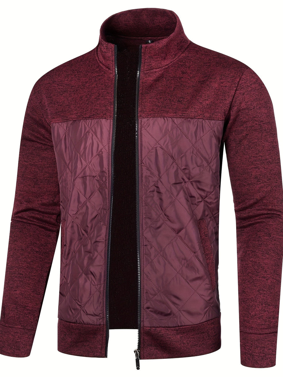 Grzegorz – Langärmelige Strickjacke Mit Reißverschluss