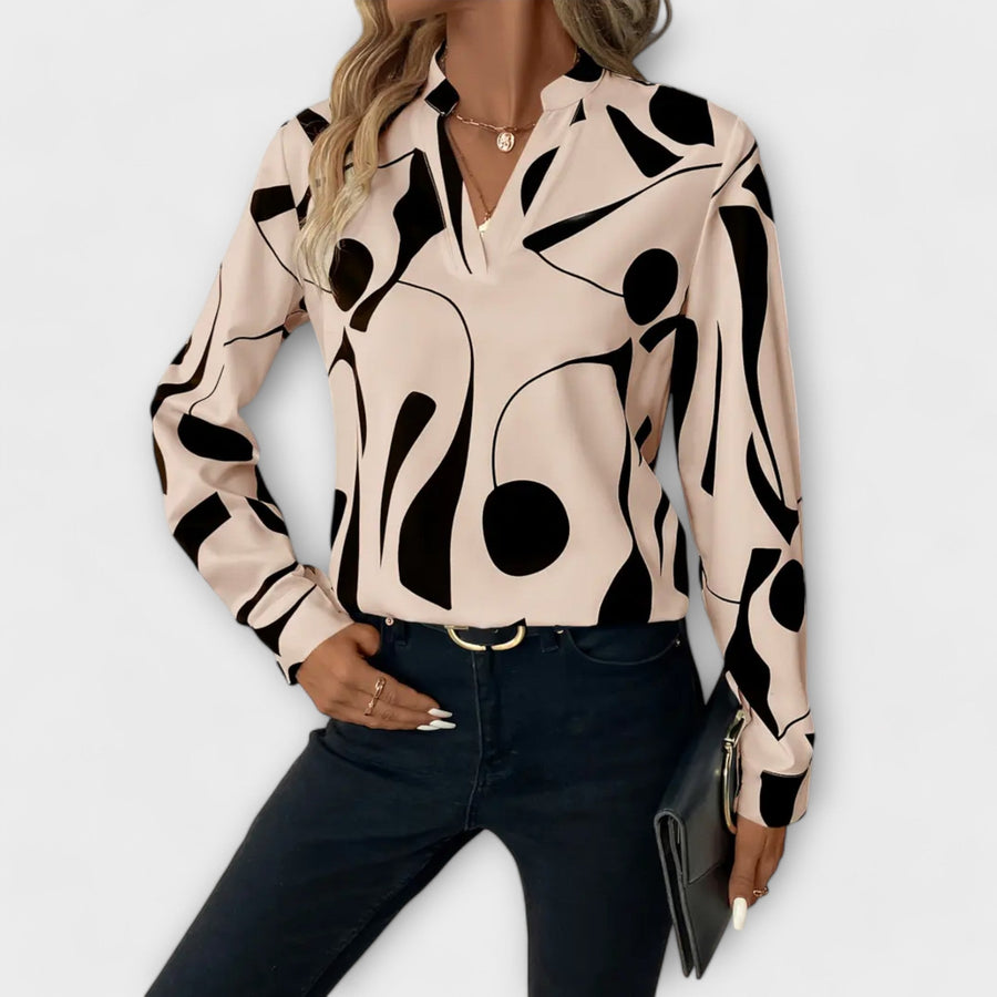Lilly | Elegante Bluse Mit Design