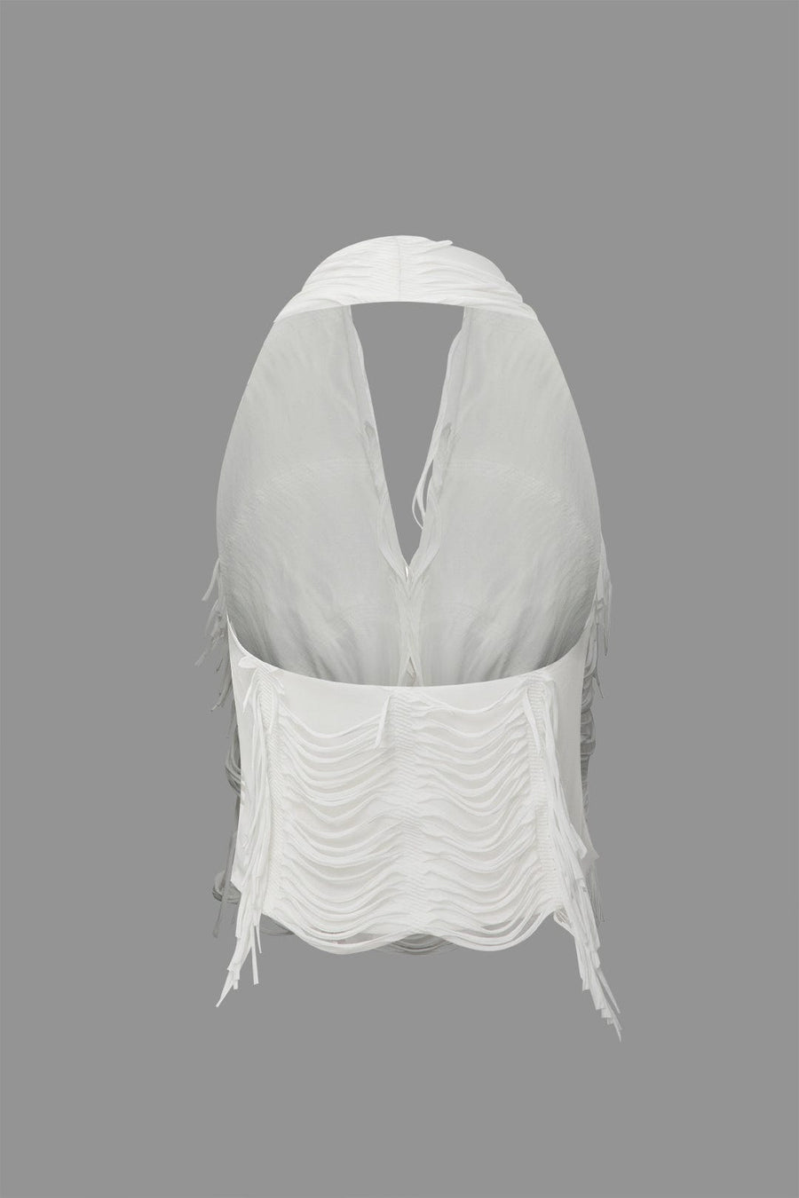 Aphrodite | Exklusives Cut-Out-Zweiteiler-Set mit Fransen-Details
