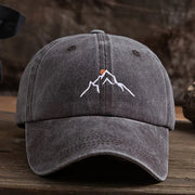 Ermil – Bestickte Baseball Kappe Mit Berggipfel