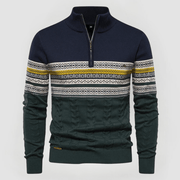 FINN - PULLOVER MIT HALBEM REISSVERSCHLUSS