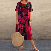 Heidi-Mode | Lässiges Plus-Size Bindekleid