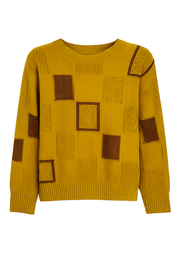 Ayla Strickpullover | Gelb