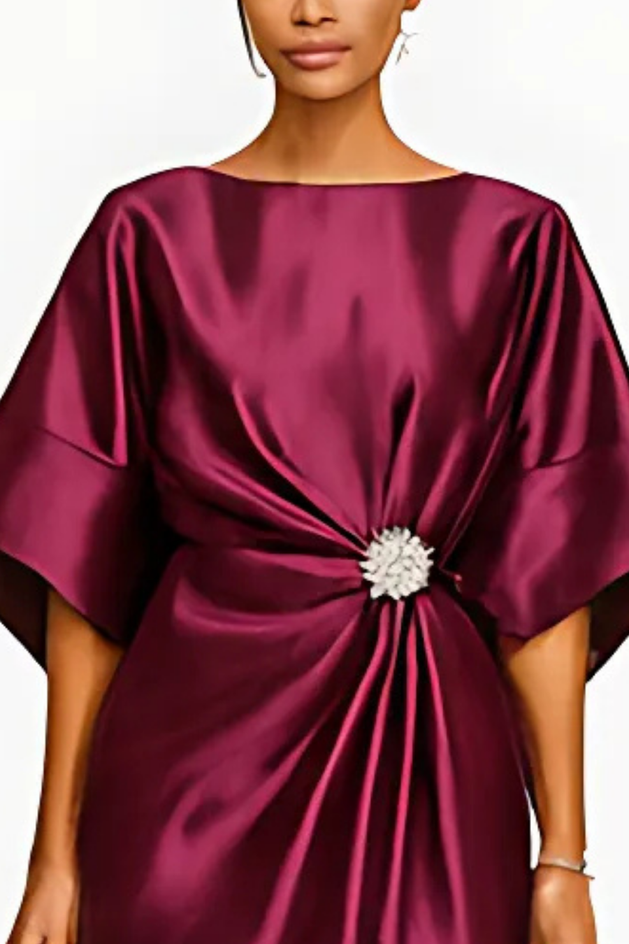 Anne Langes Abendkleid | Rot